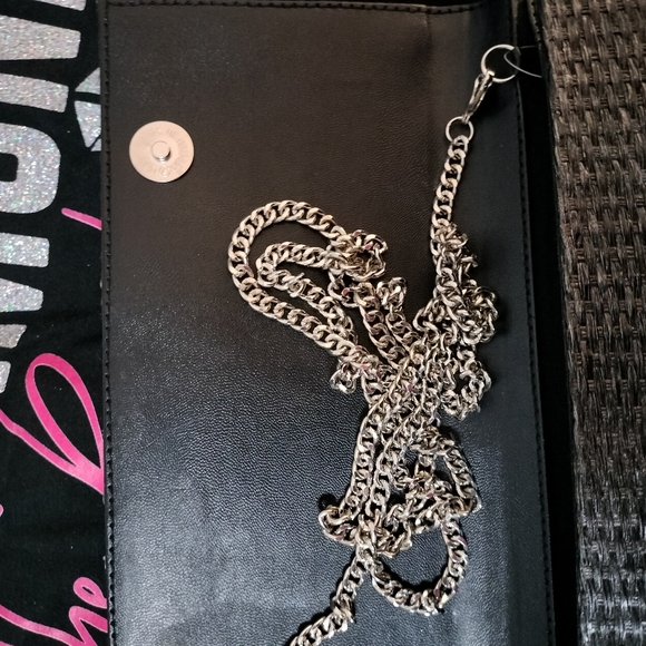 Pre-loved David Jeffery beaded and jeweled Shoulder/Clutch bag - Picture 3 of 7